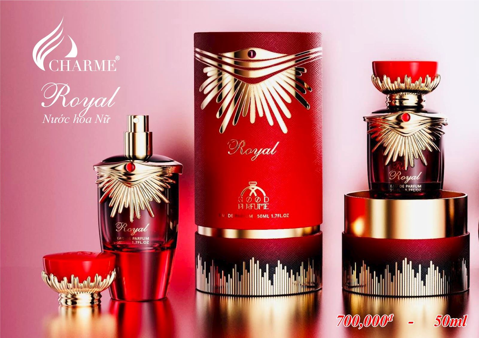 Nước Hoa Nữ Good Charme Royal 50ml