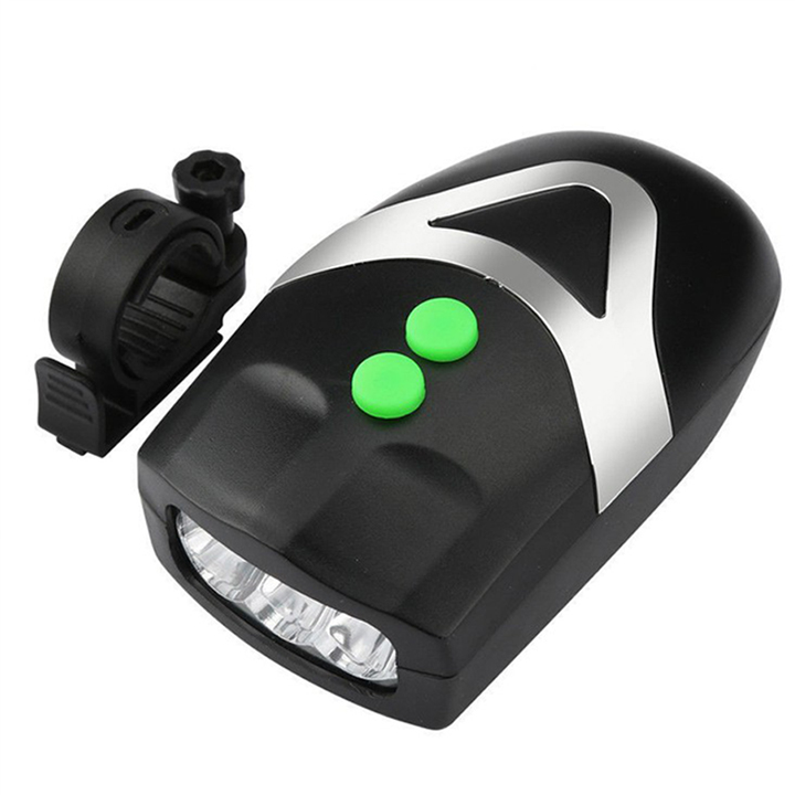 Đèn led chiếu sáng cho xe đạp kiêm còi