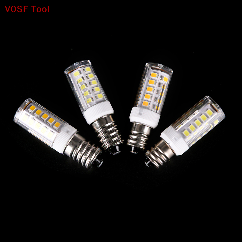 V0SF Tool E12 E14 Mini Dimmable dẫn ánh sáng đèn chùm Spotlight tủ lạnh tủ lạnh đèn