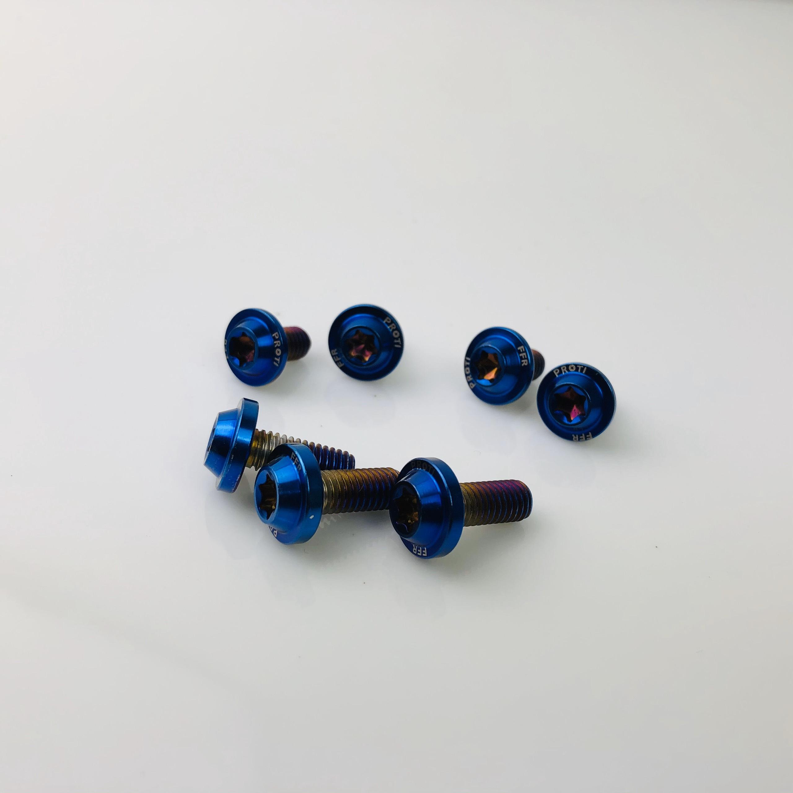 [HCM]COMBO 7 ốc PROTI gắn nón sơn nhập khẩu thái lan dùng cho hầu hết các loại xe hiện nay xanh titan Motorsaigon