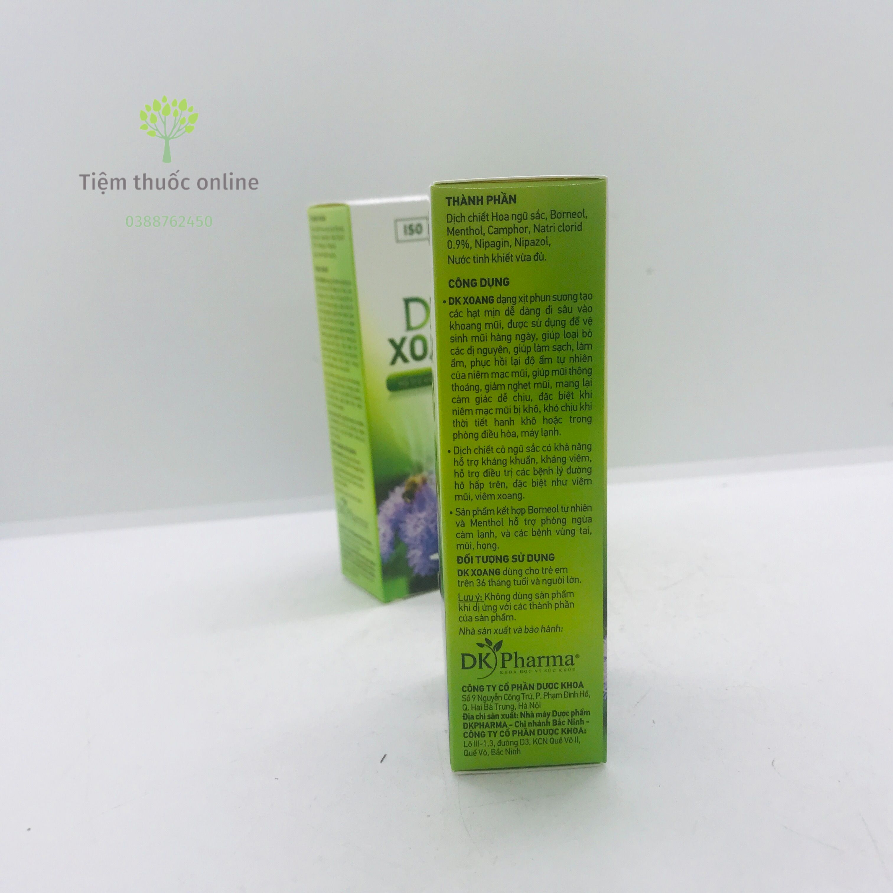 Dung Dịch Xịt Mũi DK Xoang - Lọ 15ml