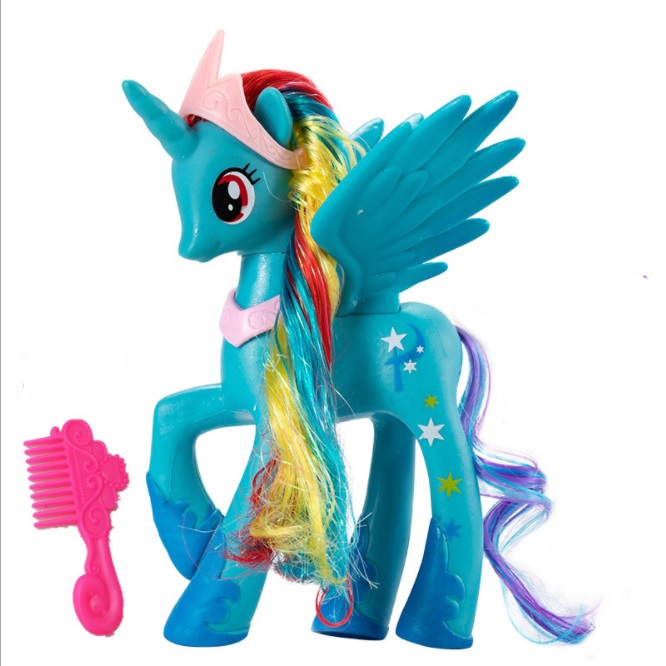 13 Ngựa Thiên Thần Pony (12 Ngựa 4cm-5cm+1 Ngựa 14cm)