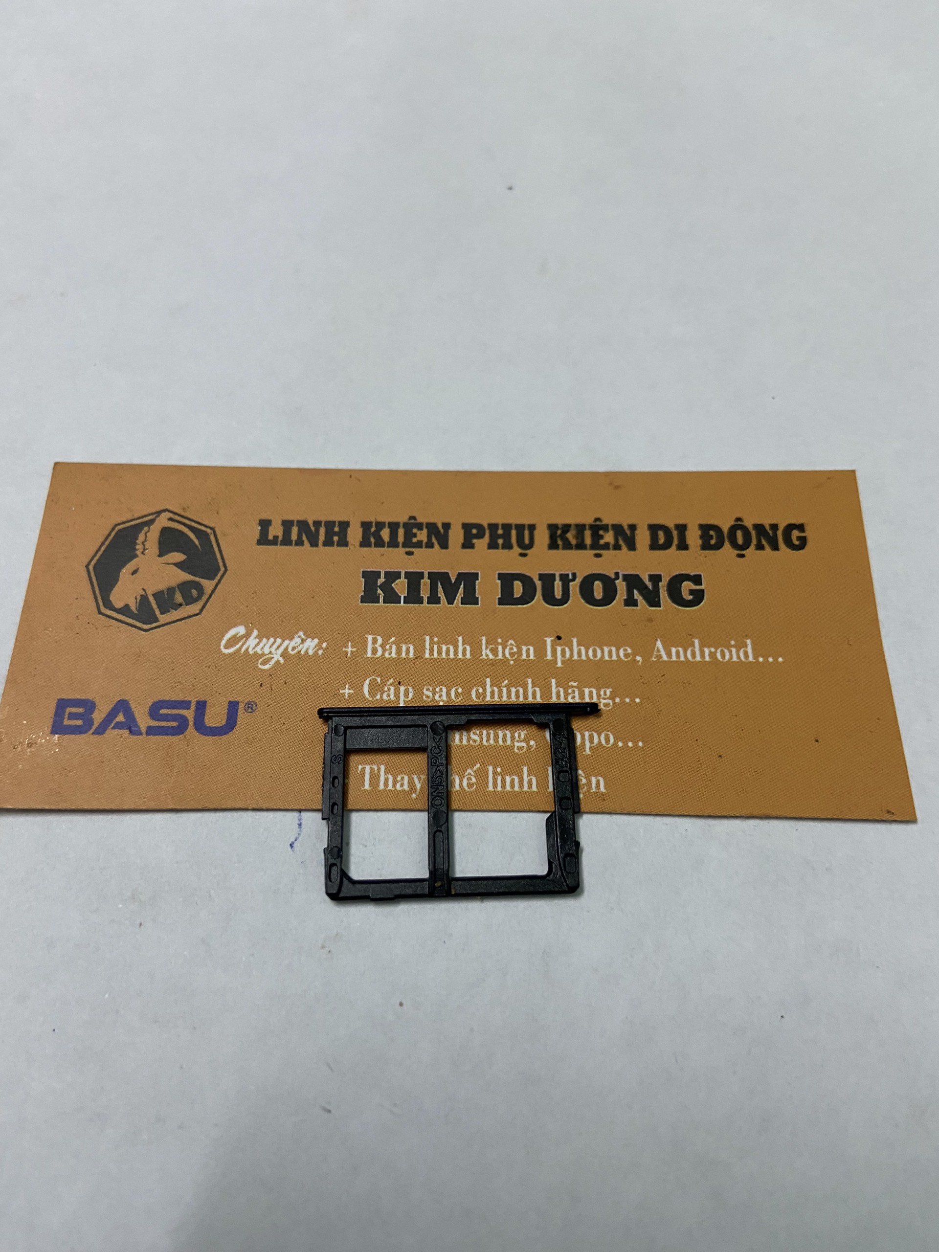 Khay sim micro( sim1,sim2)+ Khay thẻ nhớ SD cho Samsung J7 prime (SM-G610)
