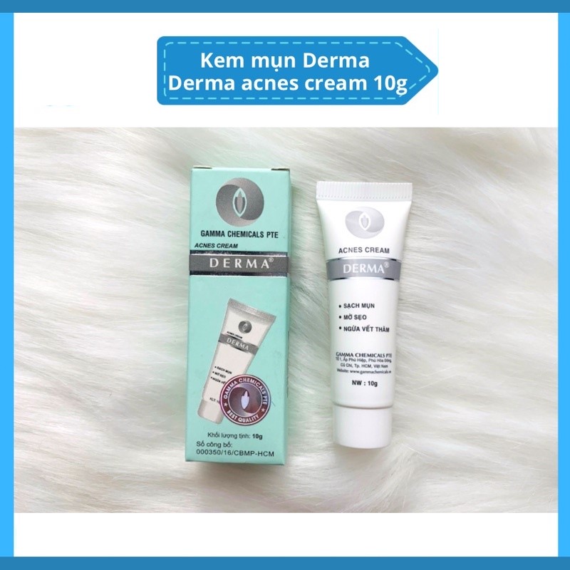 Kem giảm mụn Derma Acnes Cream giảm mụn, mờ thâm