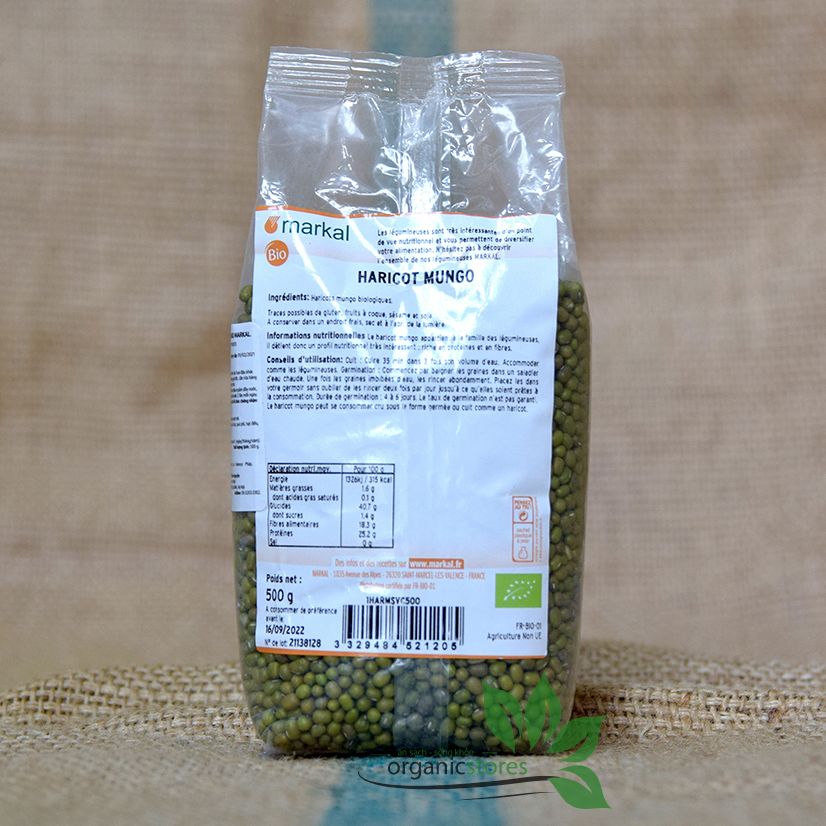 Organic mung bean MARKAL 500g