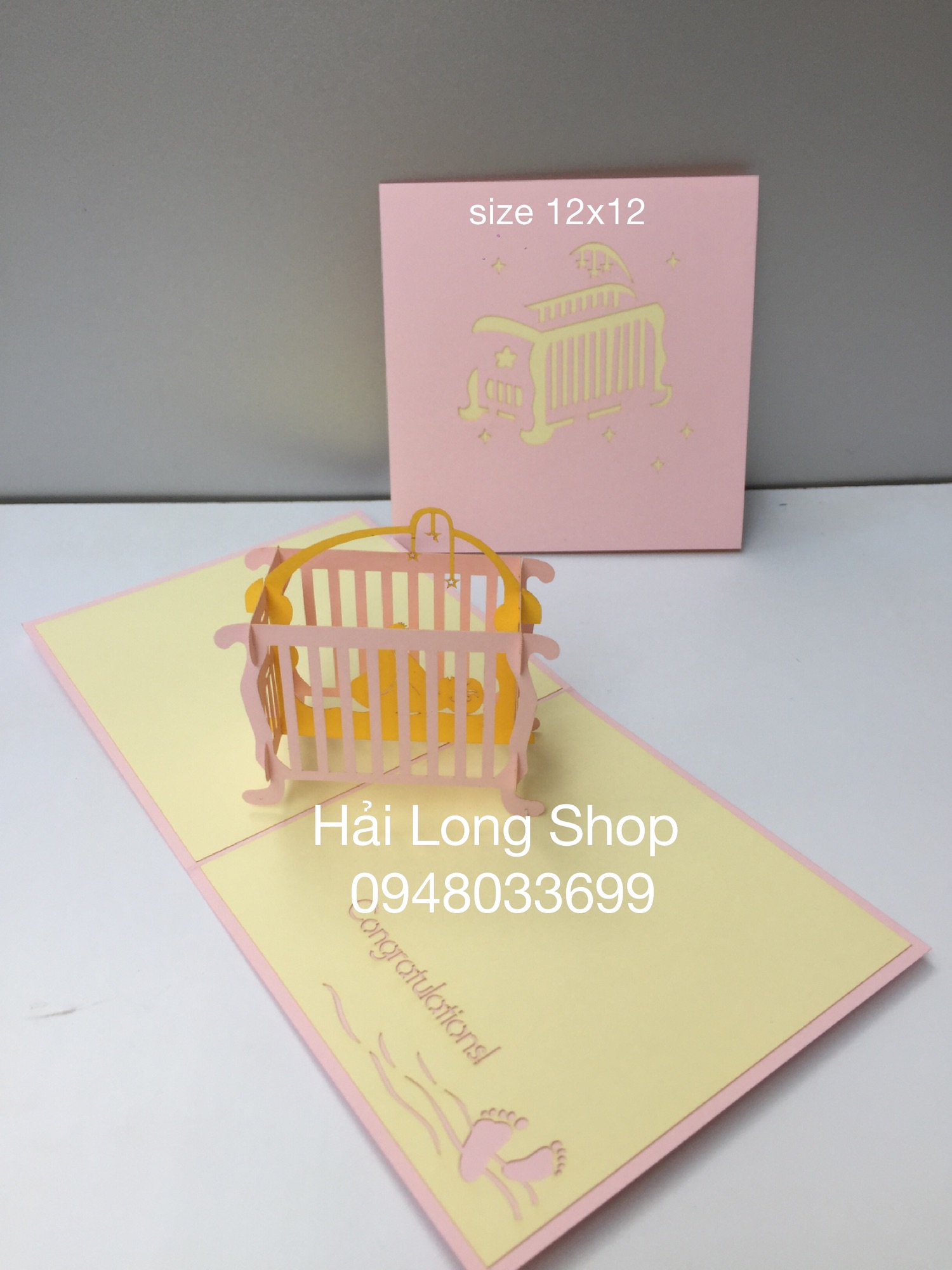 Cũi Trẻ Em - Baby - Love - Thiệp