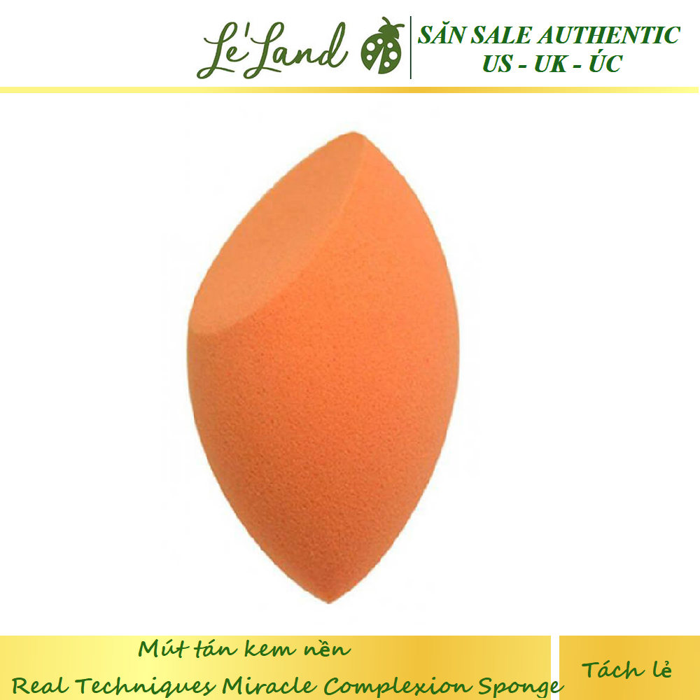 [HCM]Bill US - Tách lẻ- Mút tán kem nền Real Techniques Miracle Complexion Sponge