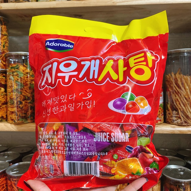 KẸO DẺO TRÁI CÂY Adorable gói 360gr
