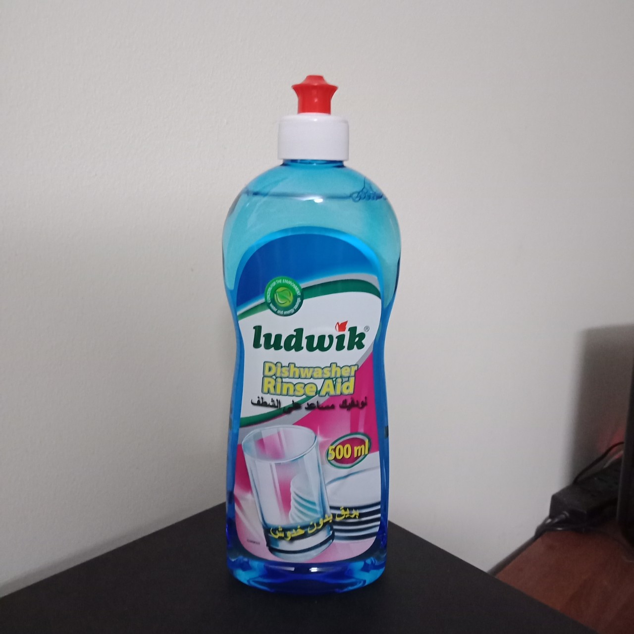 nước  trợ xả  Ludwik 500ml Ba Lan - nước làm bóng dùng cho máy rửa chén bát