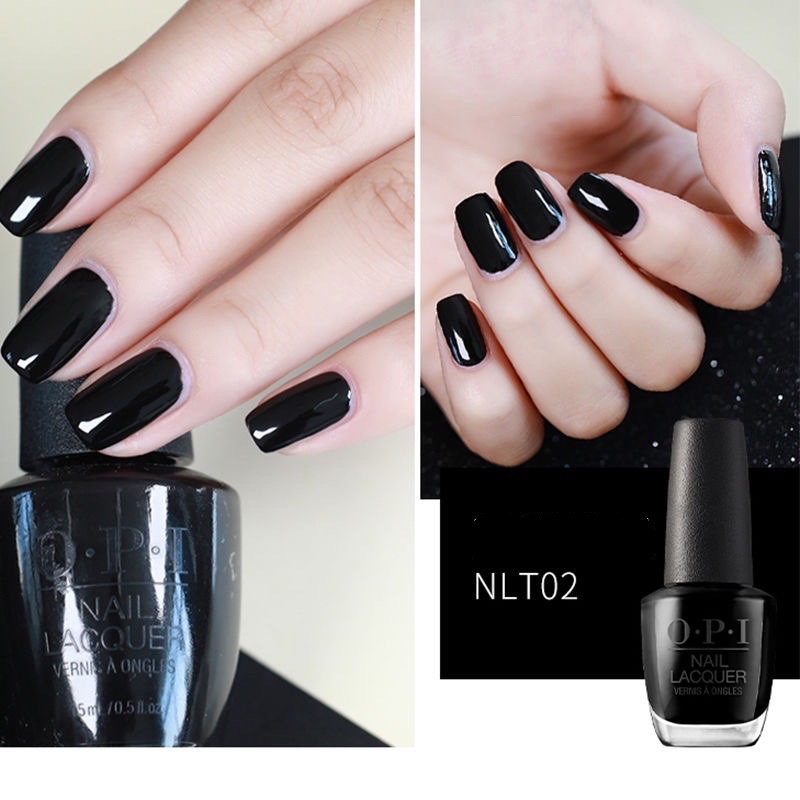 SƠN MÓNG TAY OPI NẮP ĐEN LOẠI 1 - MÀU ĐEN