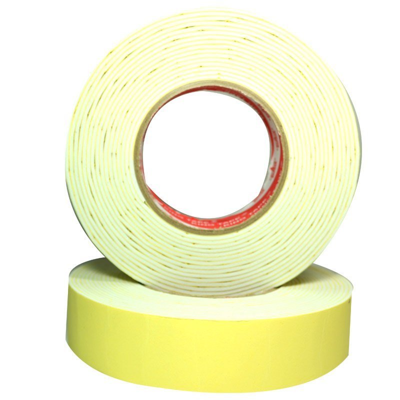 BĂNG KEO XỐP VÀNG 2 MẶT 2F4 (CUỘN)