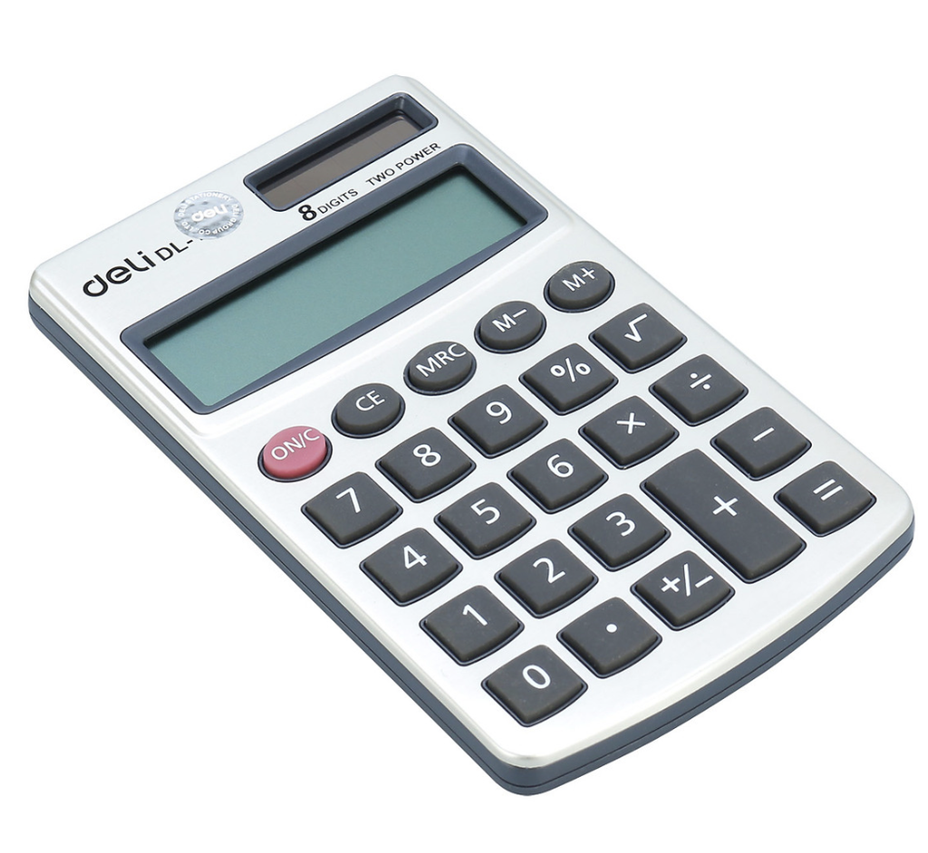 Deli 1120 8-digit pocket calculator
