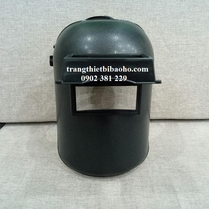 Mặt nạ hàn đội đầu 2 lớp mắt kính trắng và đen Blue Eagle 633P