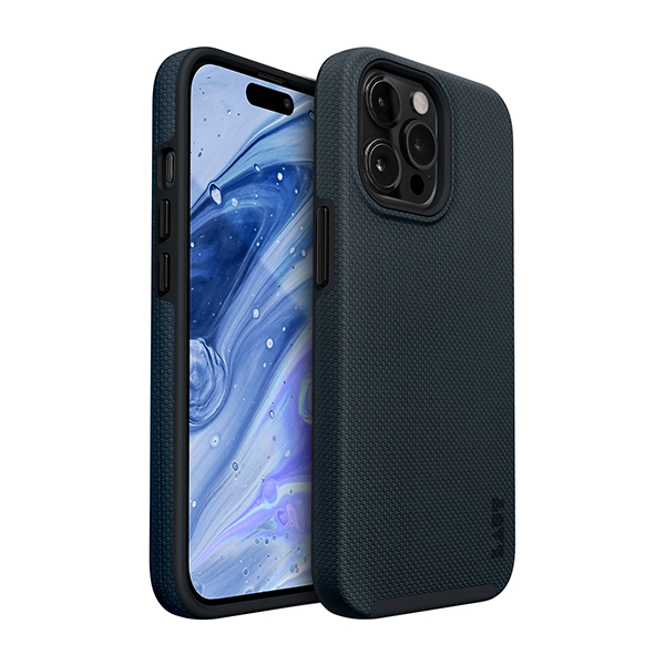 Ốp lưng dành cho iphone 14 pro laut shield chất liệu pc cứng và tpu dẻo đa năng chống vân tay