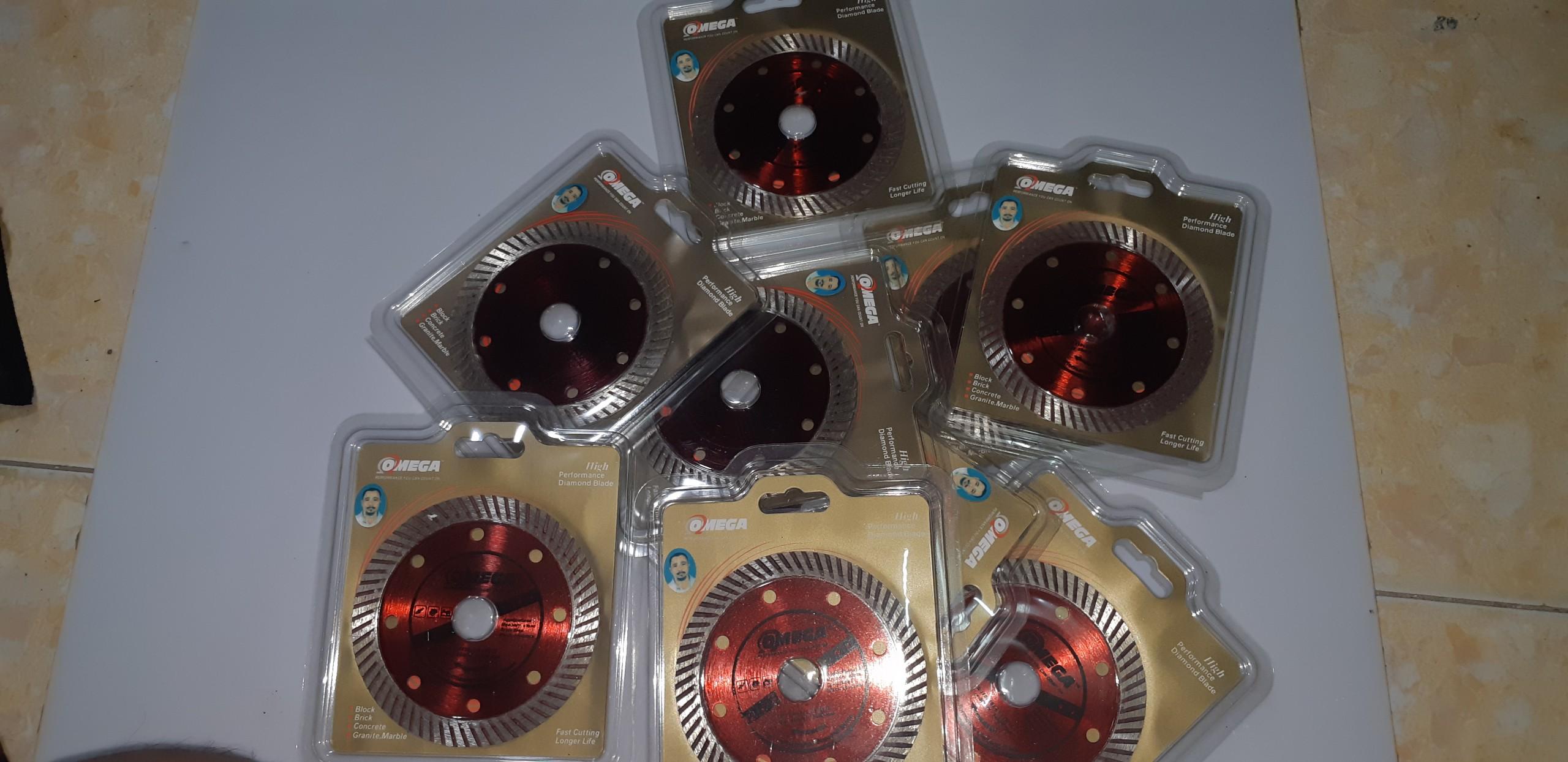 Lưỡi Cắt Gạch cắt đá OMEGA Lưỡi Cắt Gạch Omega 105 Chuyên Bóng Kiếng Đá Hoa Cương SIÊU RẺ