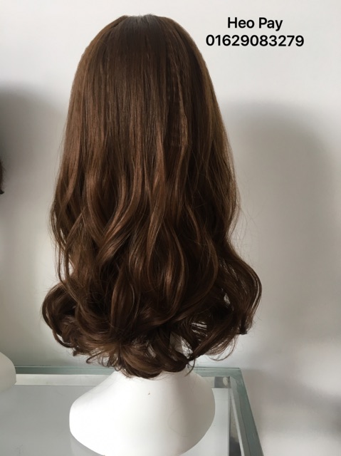 Tóc Nguyên Đầu Xoăn 40Cm, 8112