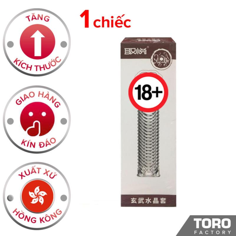 Bao Cao Su Tăng Kích Thước (Gân Gai) Cao Cấp - Baile - ToroShop