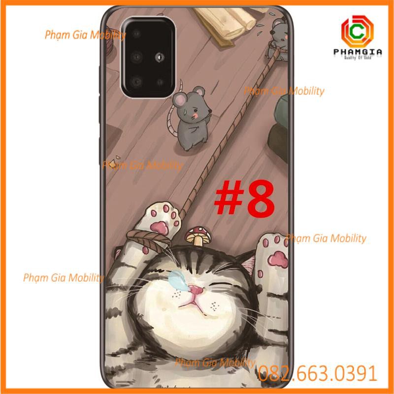 Mẫu ốp lưng dễ thương thú cưng samsung galaxy a91/a81/a71/a51/a21/a01 / note 10 lite/s10 lite