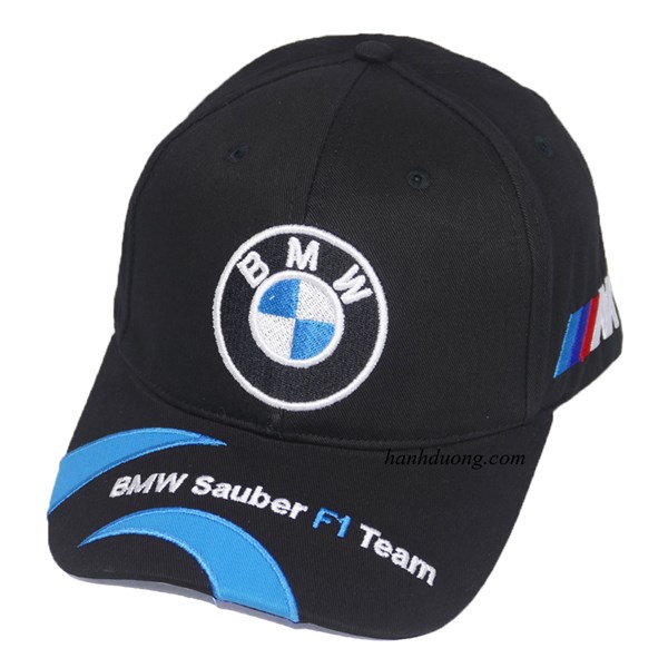 Mũ lưỡi trai logo tem xe BMW