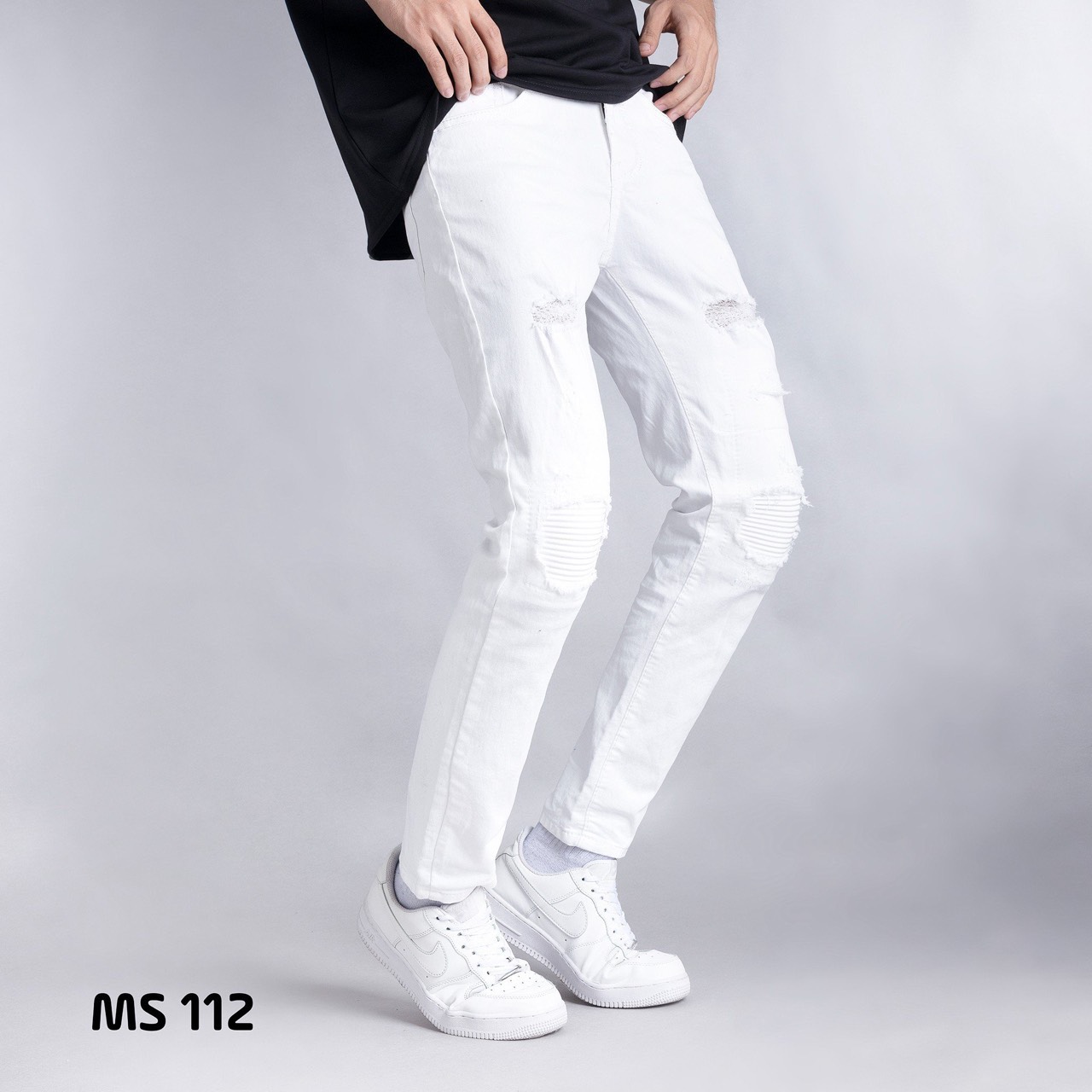 [HCM]Quần Jean Nam Jean Nam Đẹp Quần Bò Nam Rách Chất Vải Đẹp Phom Dáng Body Không Xù Không Bai Màu ( Hình Thật Có Kèm Video) Thời Trang Phong Cách HL STORE MS24
