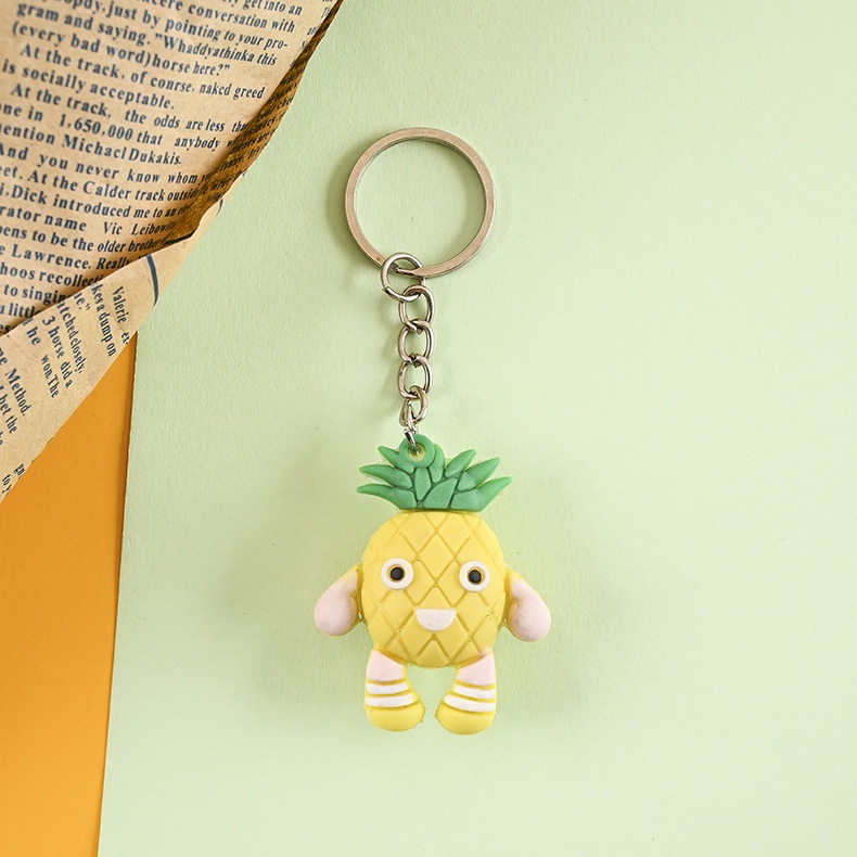 Móc khóa hoa quả cute