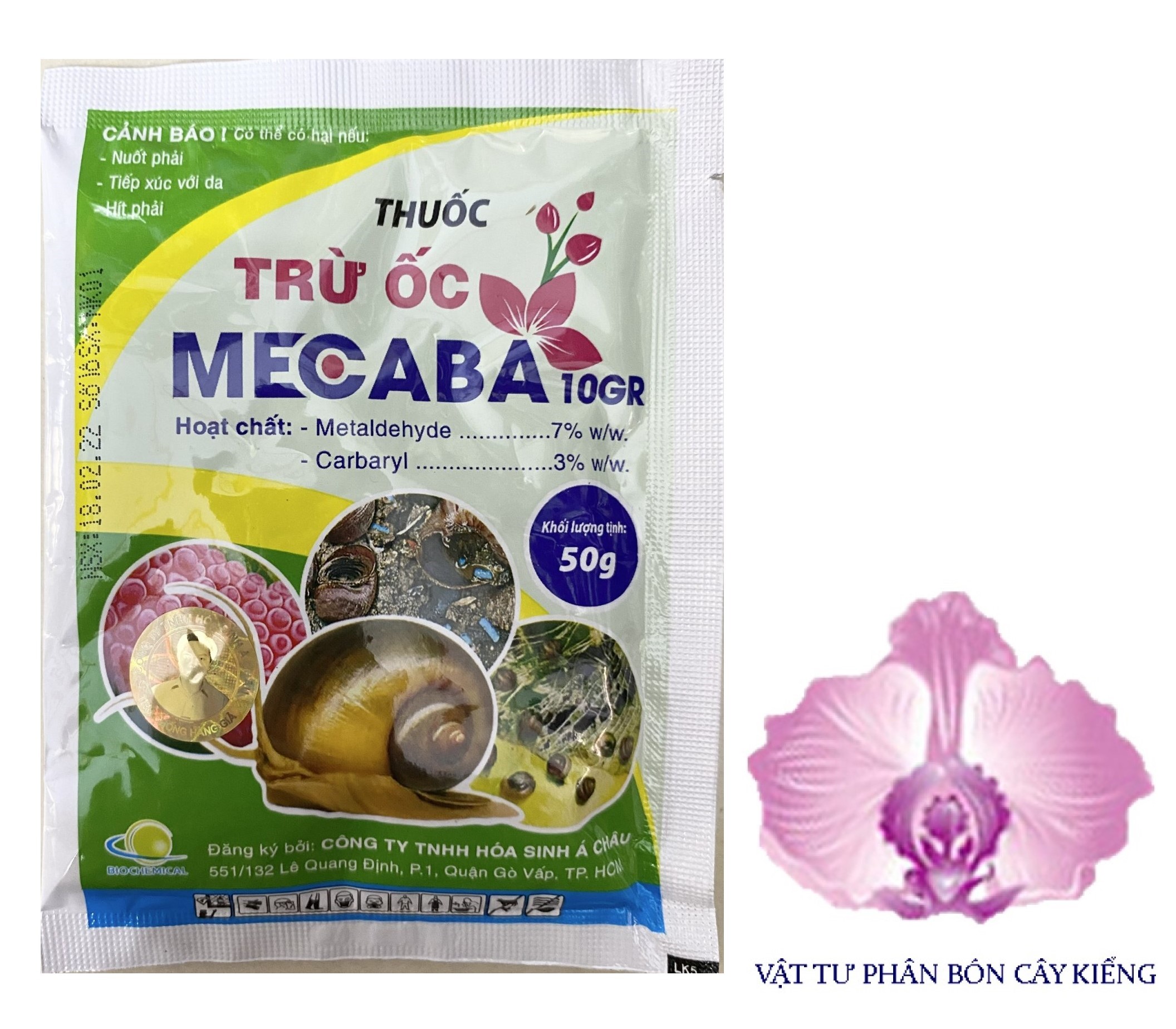 Mecaba Trừ Ốc 10GR - #091B# 50g