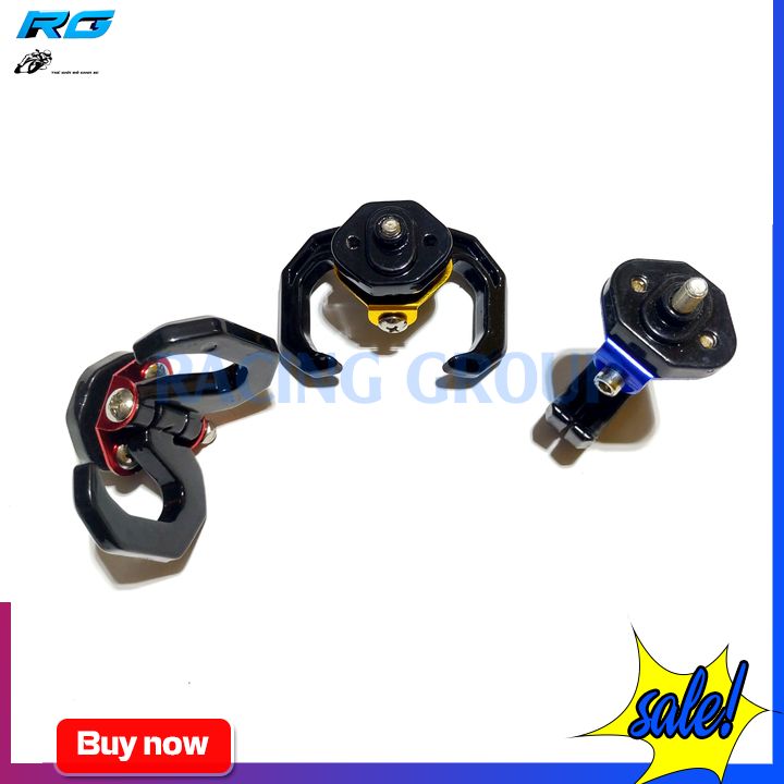 Móc treo đồ xe máy 2 móc xoay 180 độ