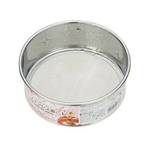 (Sản xuất tại Nhật) Dụng Cụ khay inox lưới dùng rây lọc cháo, lọc Bột -  ăn dặm cho bé - KBN