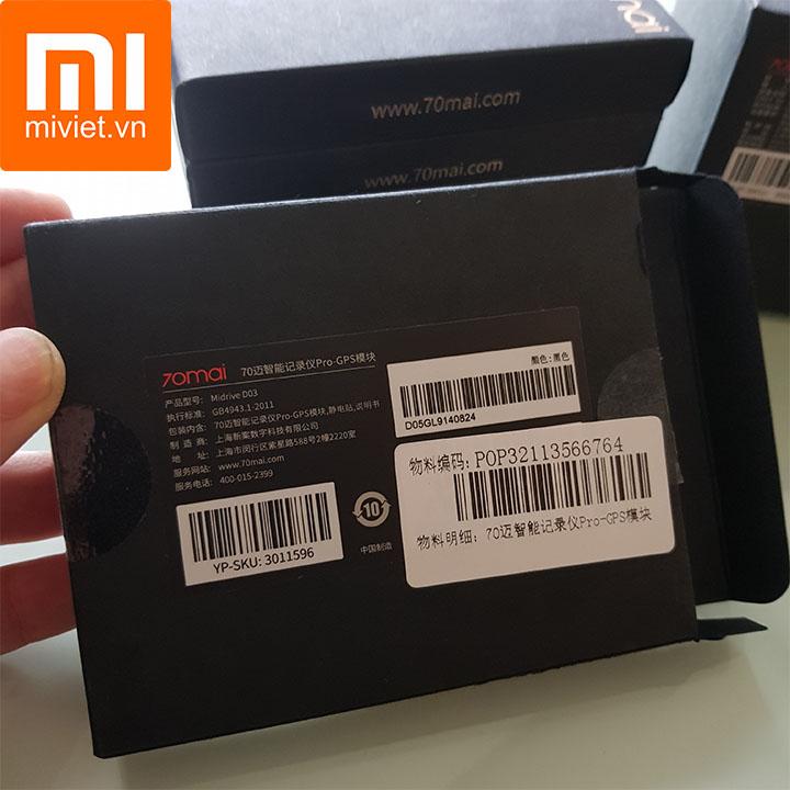 Modul GPS Cho Camera Hành Trình Xiaomi 70mai Dash Cam Pro