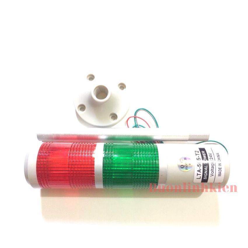 Đèn tháp 2 tầng 24V không còi LTA-505-T2