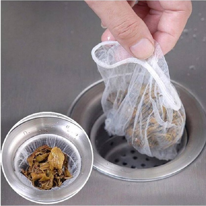 Set 100 Túi Lọc Rác Bồn Rửa Chén Bát