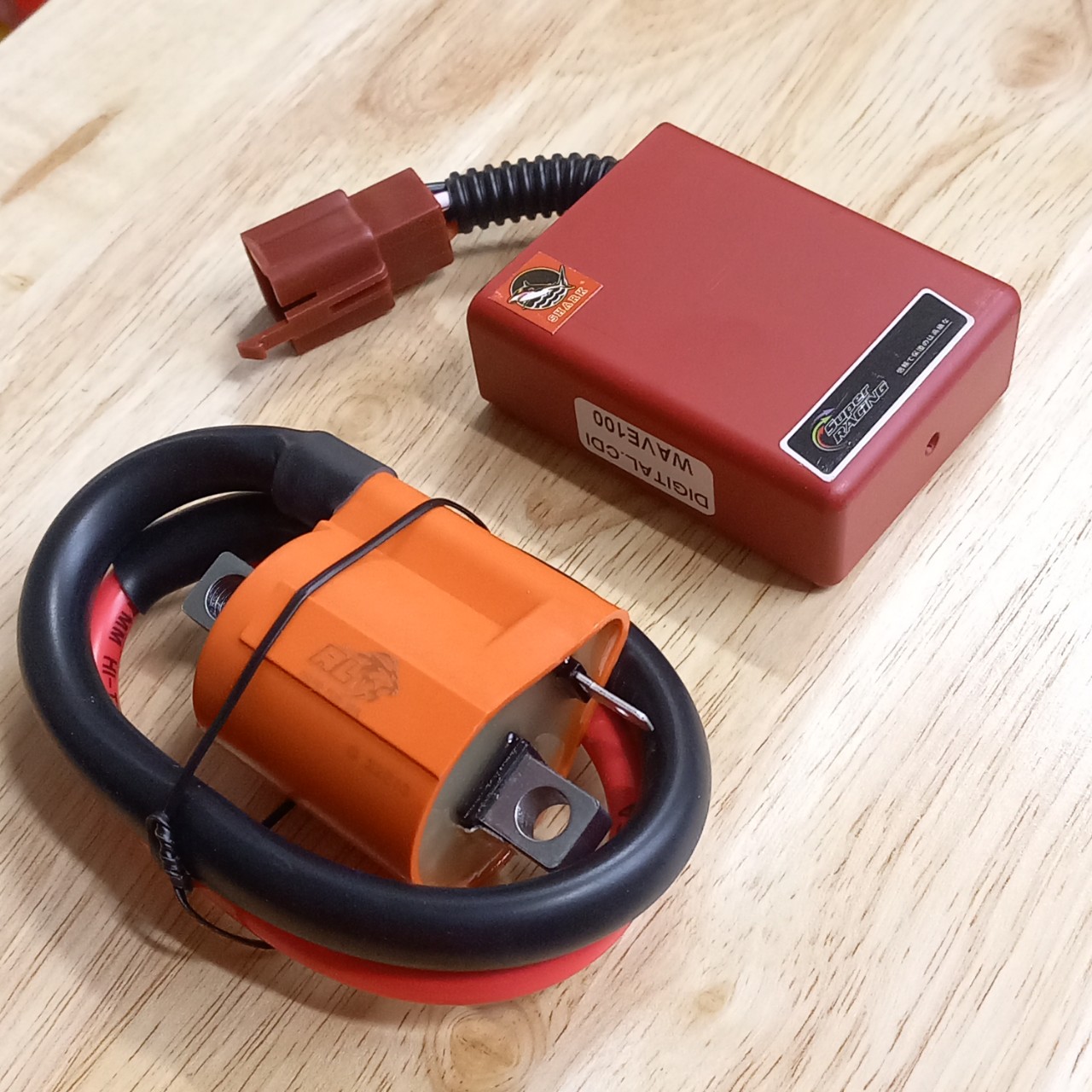 Bộ IC SHARK , Mobin lửa RedLeo cho Wave, Dream 100, Wave 110.