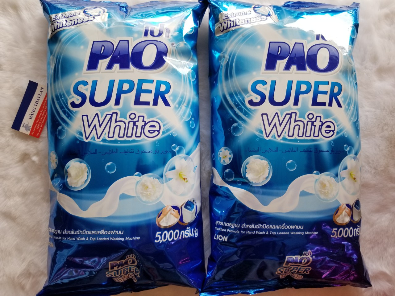 [HCM]Bột giặt Pao Thái Lan 5kg-Màu Xanh