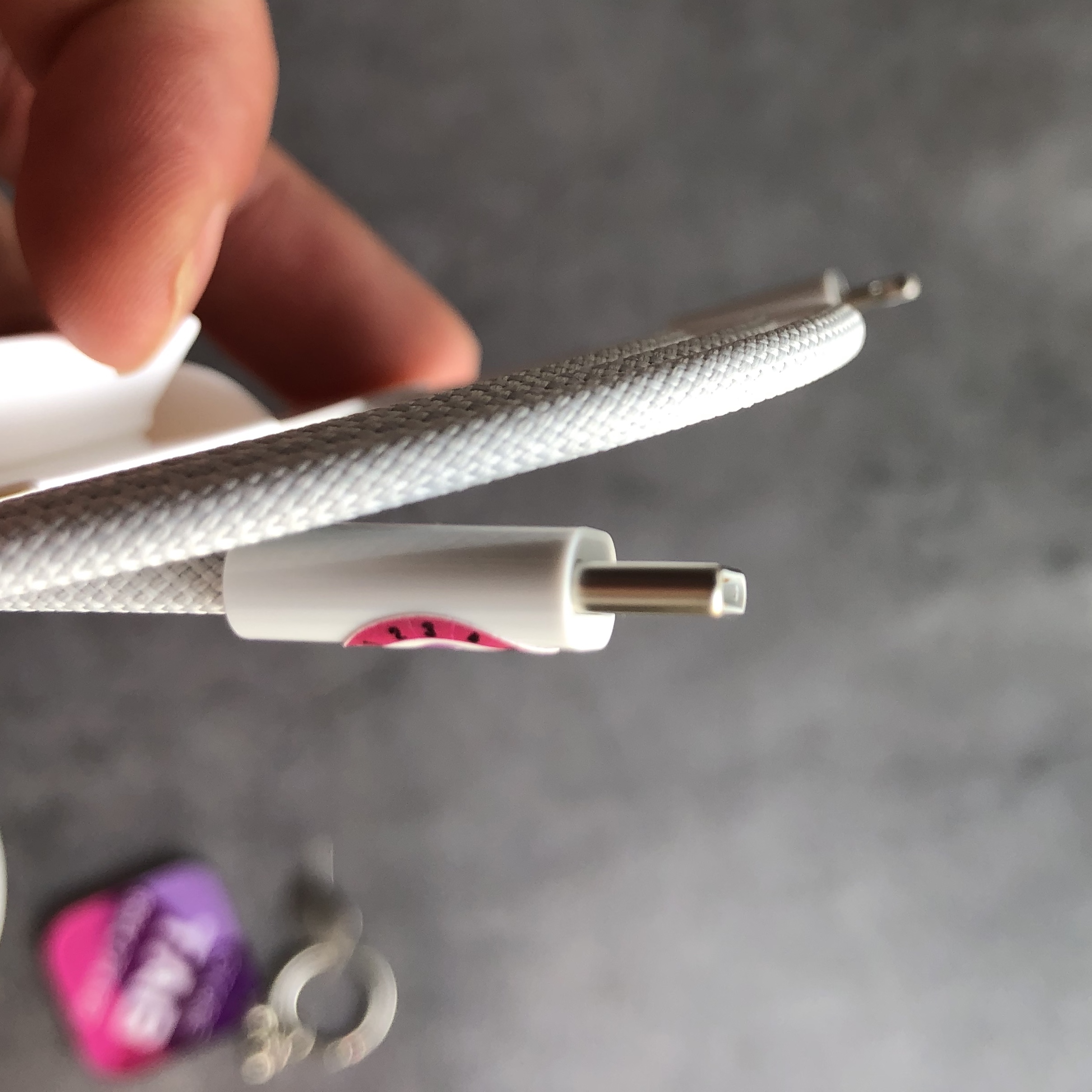 Cáp Dù Type C to Lighting IMac 2021 -Bảo Hành 12T