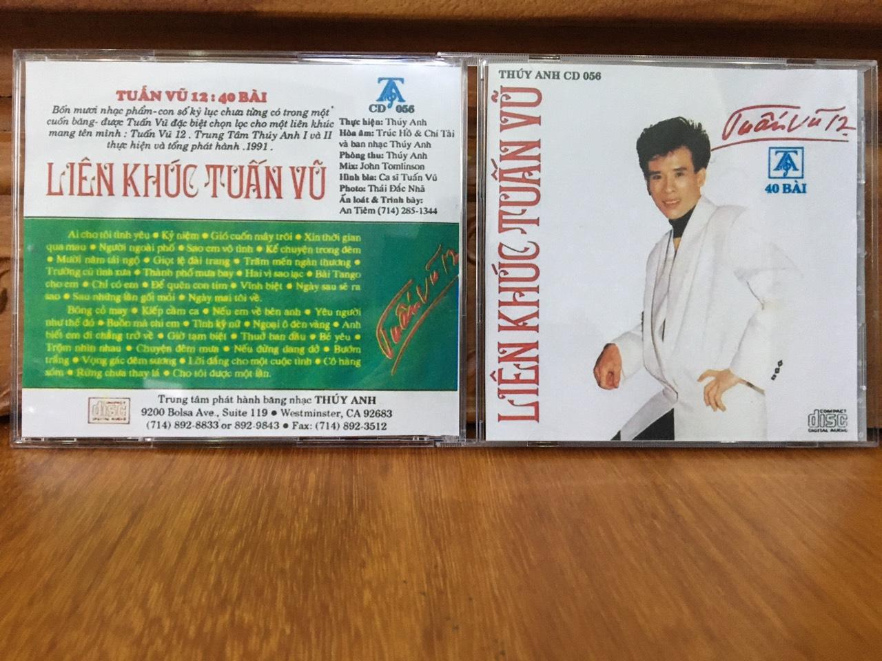 Mdcd] Bộ 5 Đĩa Nhạc Cd Liên Khúc Tuấn Vũ | Lazada.Vn