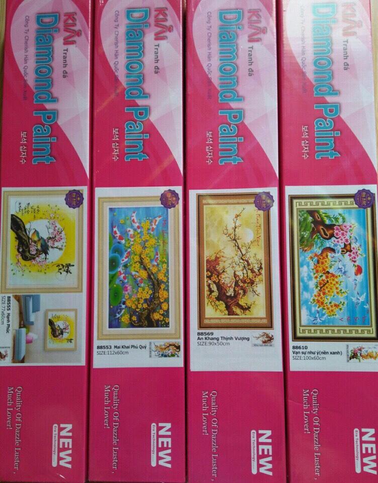 [HCM]Tranh đính đá long phụng sum vầy 88698