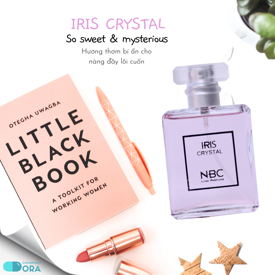 [HCM]Nước hoa nữ Cao cấp Iris Crystal 50ml (Mauve)