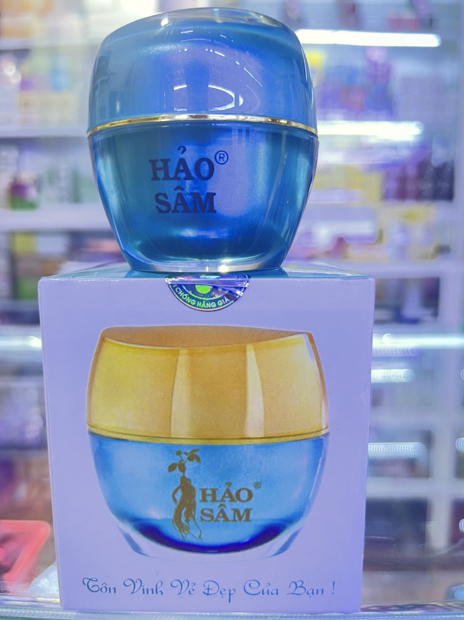 Kem sạch Nám trắng da Hảo Sâm