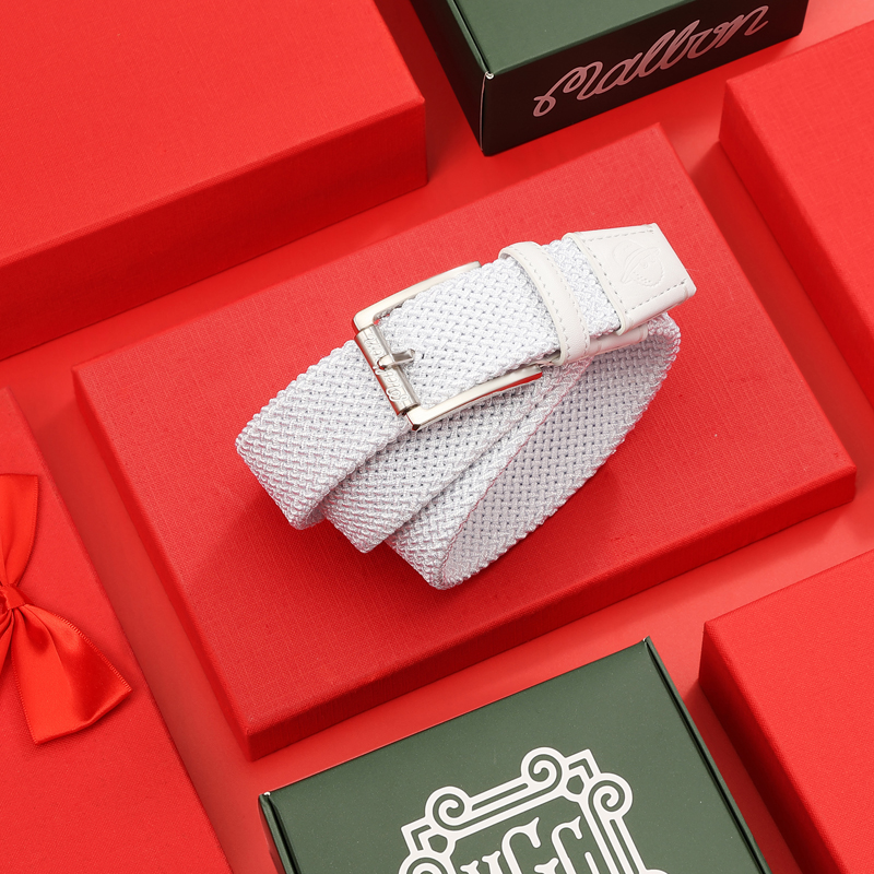 Malbon Golf Cổ Điển Bện Căng Dây Thắt Lưng (Unisex) #1.0