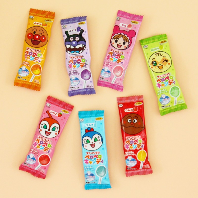 kẹo mút Anpanman Nhật Bản hình dễ thương