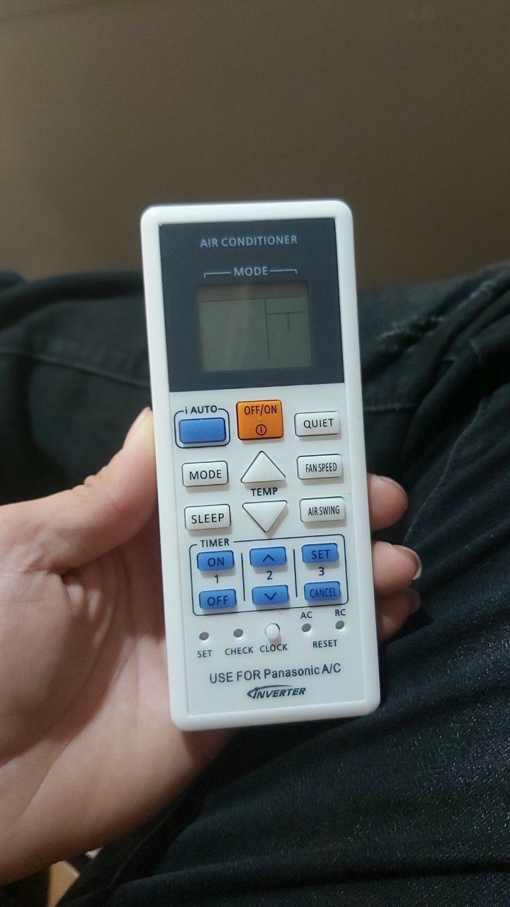 khiển điều hòa panasonic inveter đời mới