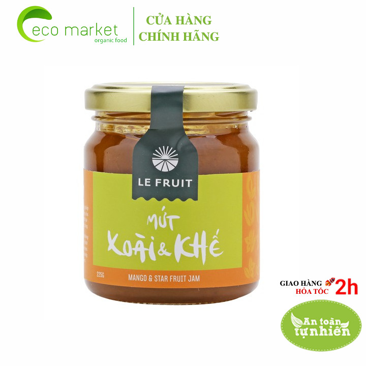 Mứt trái cây mứt Xoài Và Khế Le Fruit (225g)