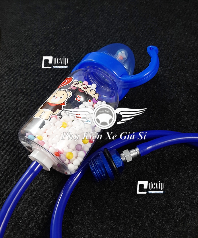 (Xanh) Bình Sữa Thông Hơi Xe Máy MS1527