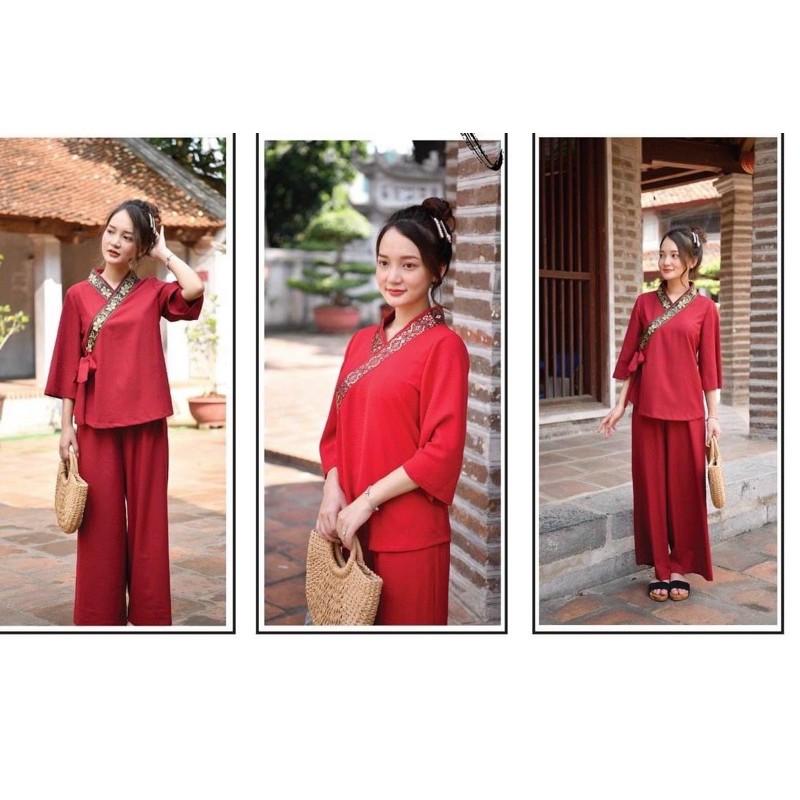 SET PHÁP PHỤC MÃU NHẬT LỤA