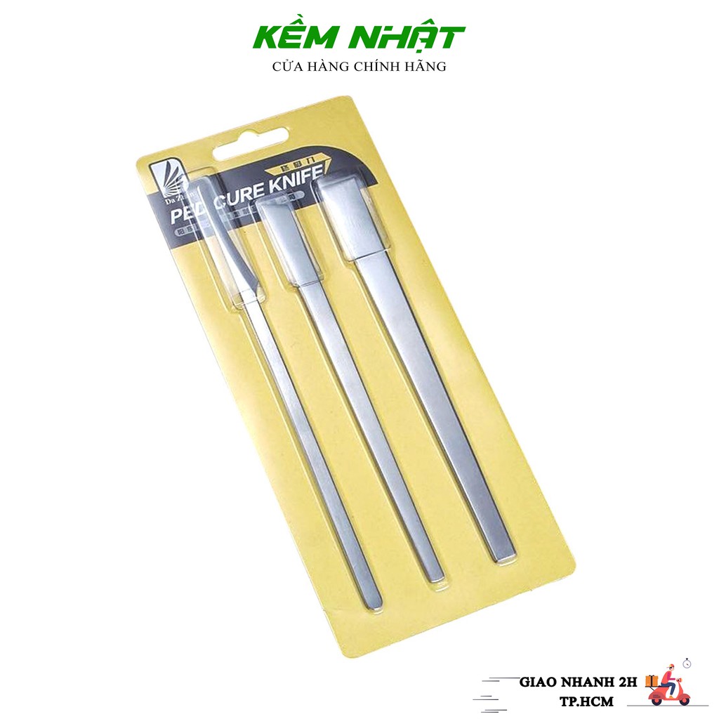 [HCM]Bộ 3 Dao Lấy Khóe Móng