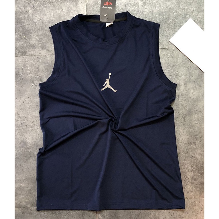 Áo ba lỗ nam in bóng rổ - áo sát nách thể thao nam tanktop thun lạnh 100%cotton mịn mát chuyên tập gym - bóng rổ