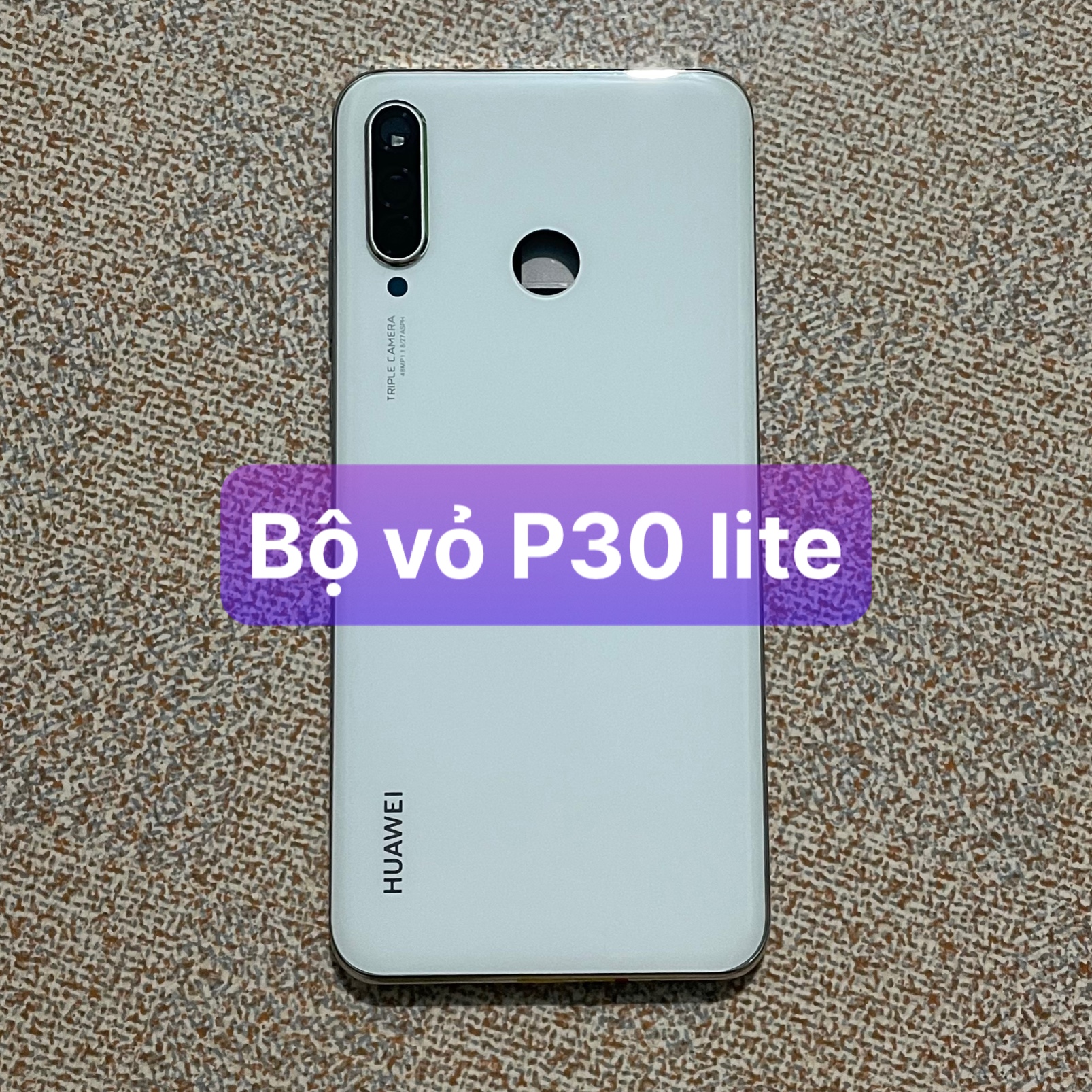 bộ xương vỏ Huawei P30 lite , kèm khay sim,phím,kính camera