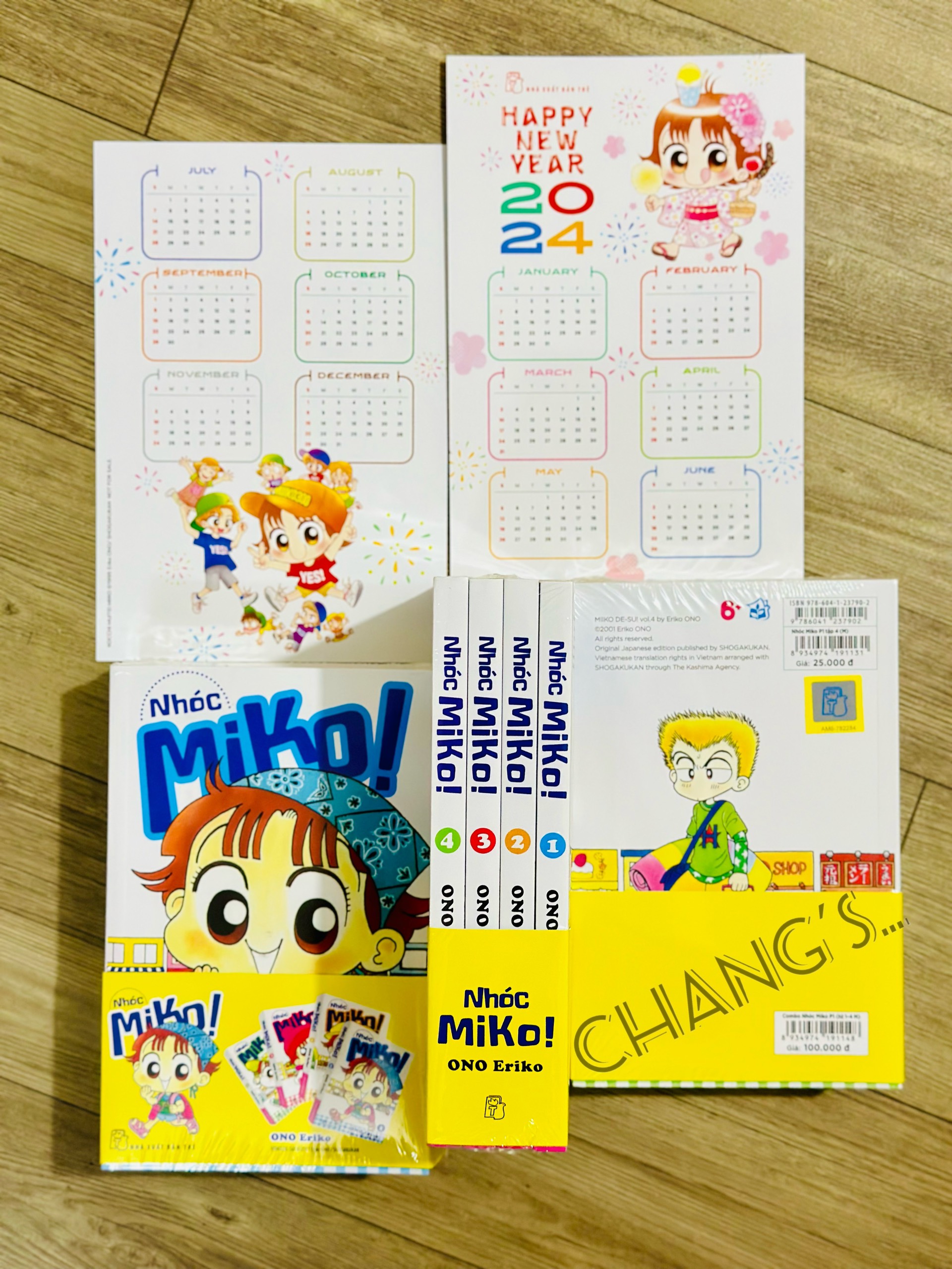 Truyện tranh Nhóc Miko - Combo 4 tập (NXB Trẻ)