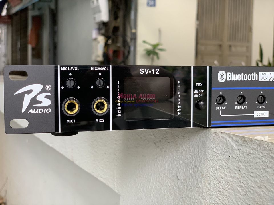 [HCM]Vang cơ chống hú PS Audio SV12 ( Sp chính hãng ) - Hỗ trợ chống hú Optical Bluetooth - Gia Khang Shop