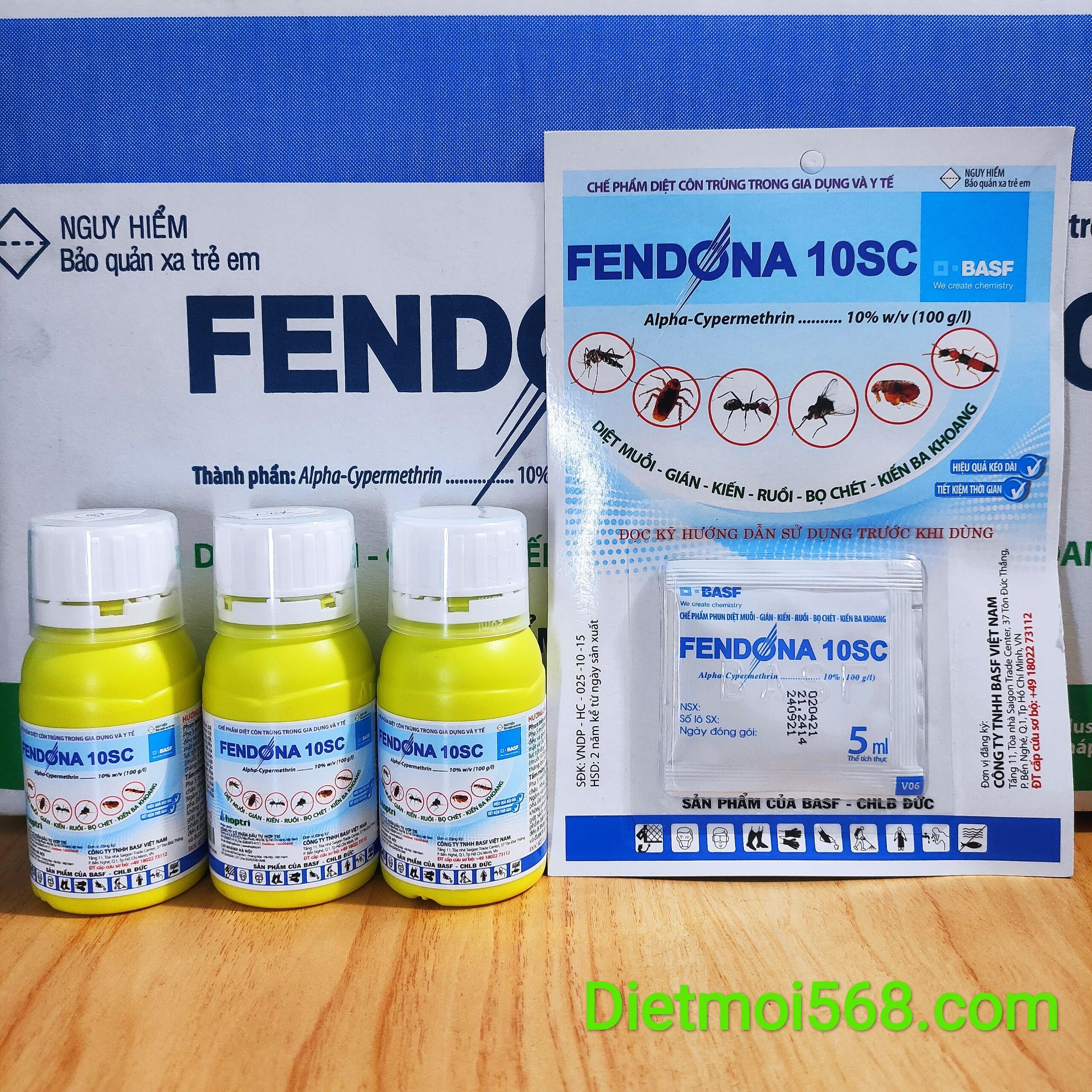 Thuốc diệt muỗi và côn trùng Fendona 10SC sản phẩm nhập khẩu BASF - CHLB